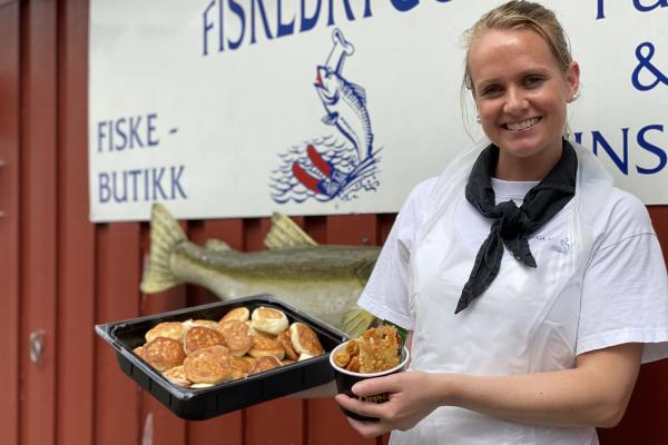 Fiskebrygga i Arendal