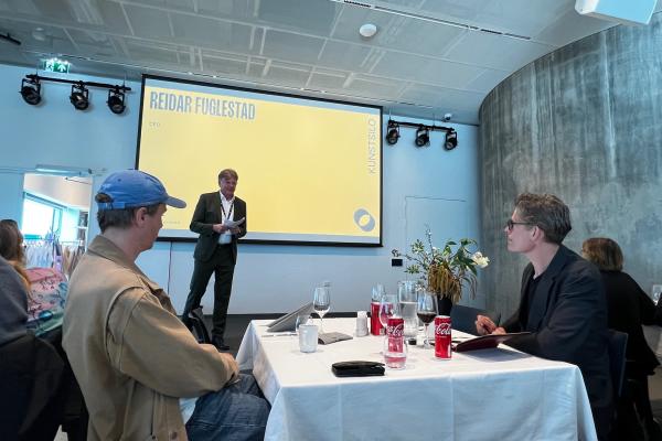 Reidar Fuglestad presenterer Kunstsilo