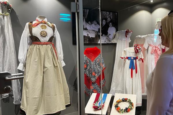 bunader utstilt på museum