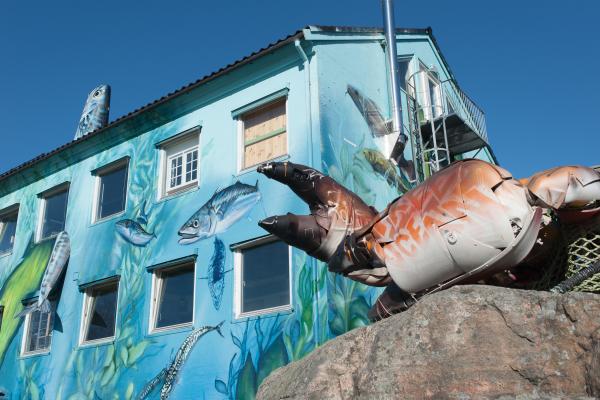 Street Art Odderøya Kristiansand av Sedin Zunic