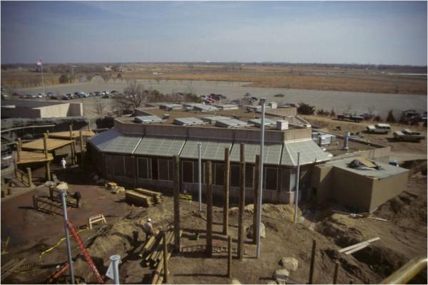 Apes and Man Building at Sedgwick County Zoo in 1982