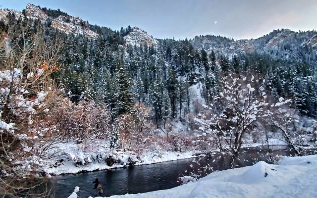 Winter Fly-fishing on the Provo River 640