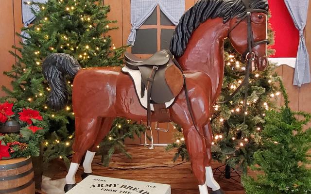 Clydesdale rocking horse shop