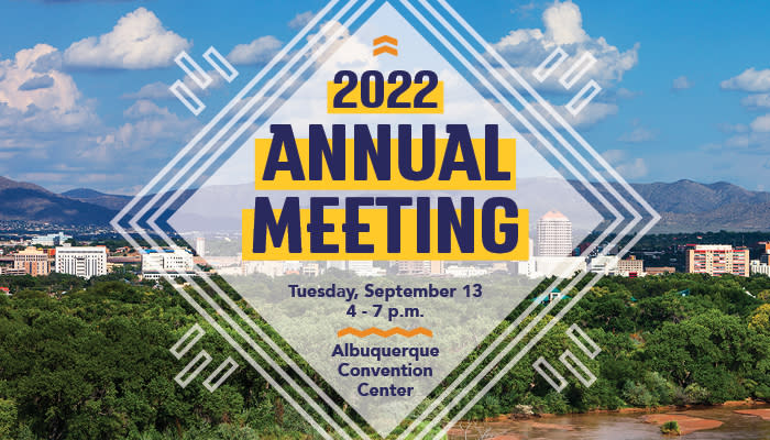 Annual Meeting Save the Date 2022