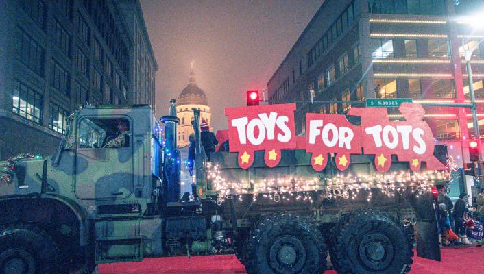 Miracle on Kansas Avenue Parade 2023 Float
