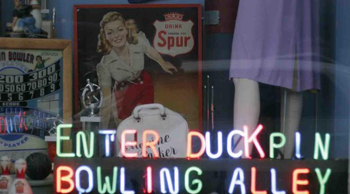 Life in the Bowling Lane: Duckpin Bowling at Fountain Square