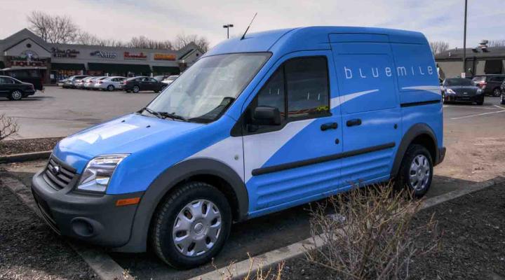 Blue mile running top store
