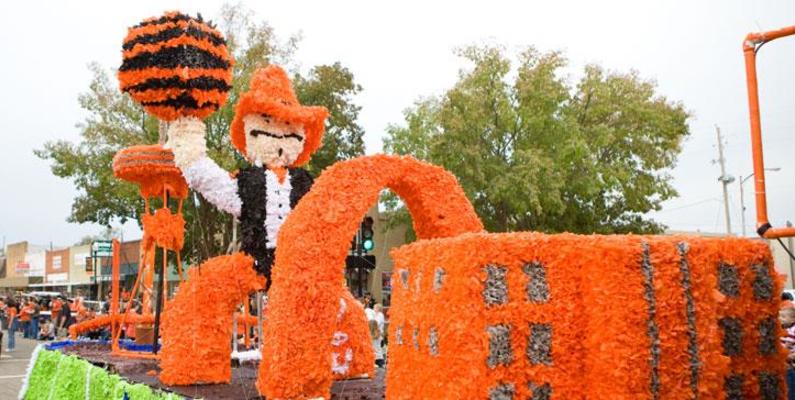 Sea  of Orange Parade
