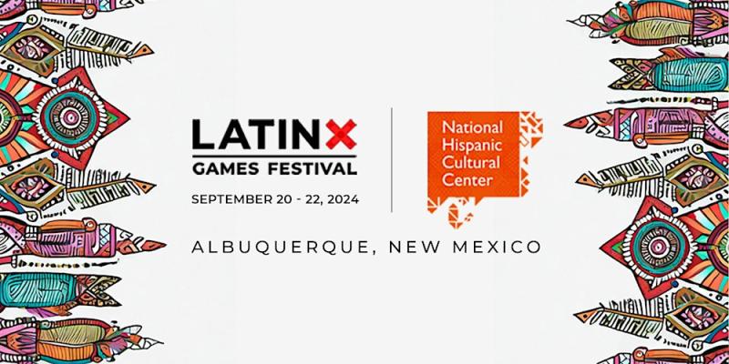 A flier for the Latinx Games Festival on Sept. 20-22, 2024.