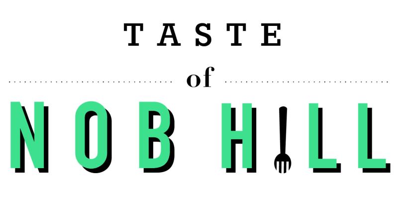 Taste of Nob Hill logo.