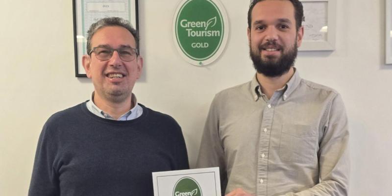 The green tourism gold award.