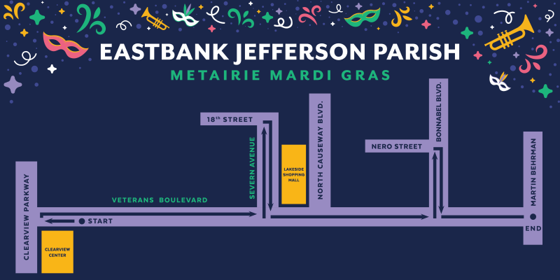 2025 Metairie Route