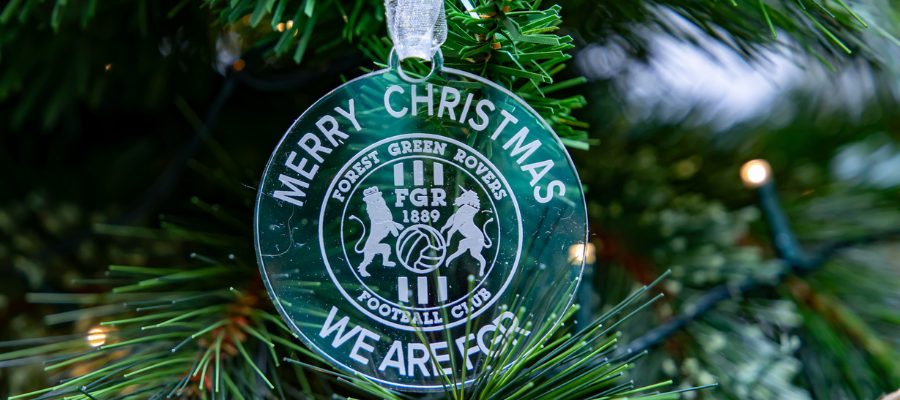 Forest Green Rovers Christmas Vouchers