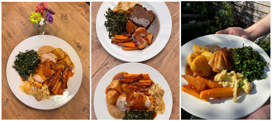 Sunday roast at Abbey Home Farm