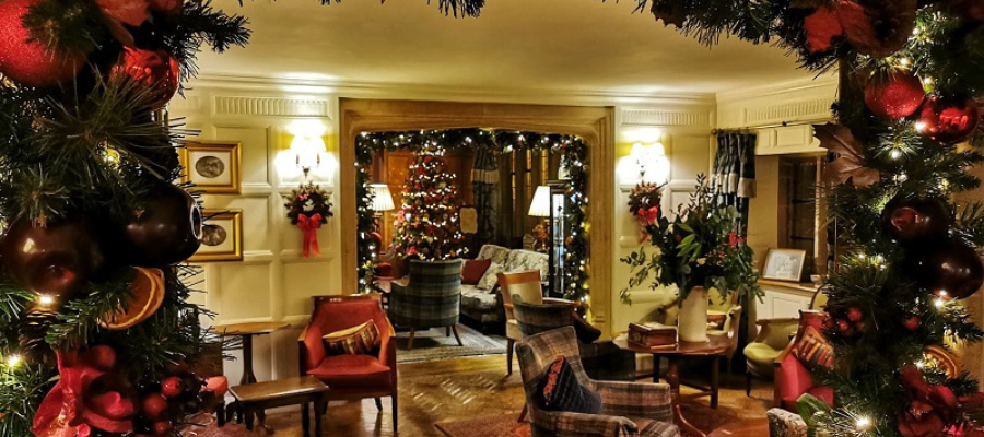 Buckland Manor Festive dining