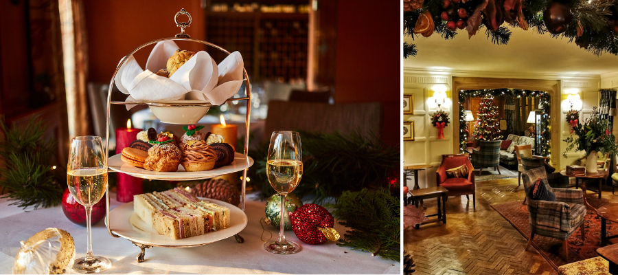 Buckland Manor Festive Afternoon Tea