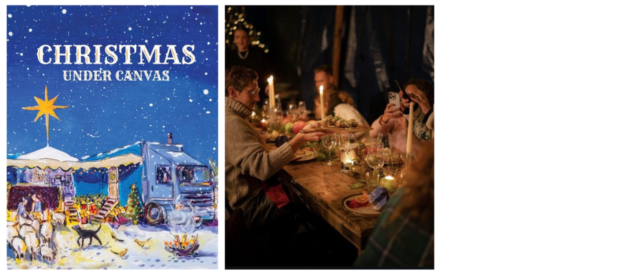 Christmas Under Canvas in The Cotswolds