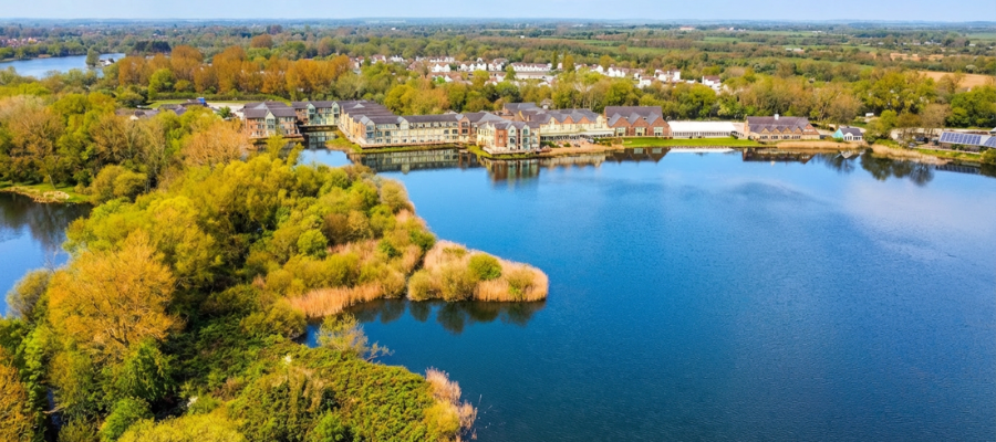 De Vere drone image