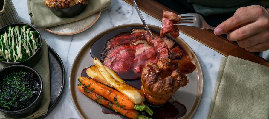 Walled Garden, Lucknam Park, Sunday roast in the Cotswolds