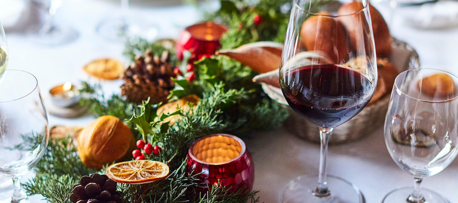 The Slaughters Country Inn festive food and drink in The Cotswolds