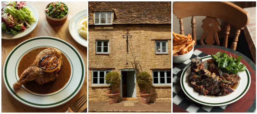Swan at Southrop, Sunday roast in the Cotswolds