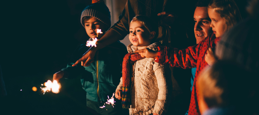 Fireworks in the Cotswolds