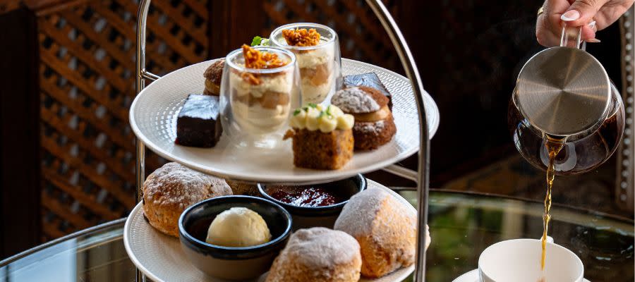 Whatley Manor afternoon tea