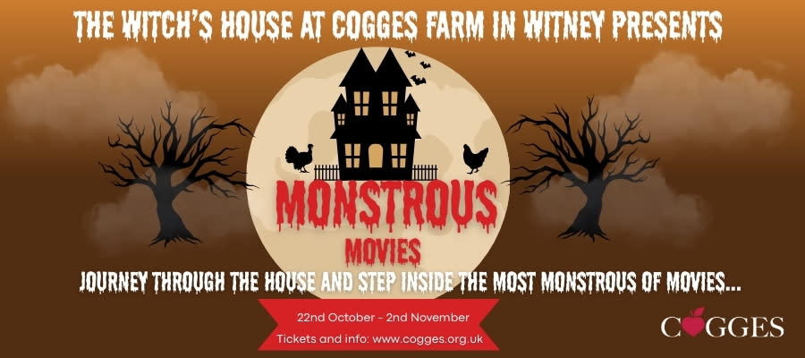 Cogges at Halloween banner