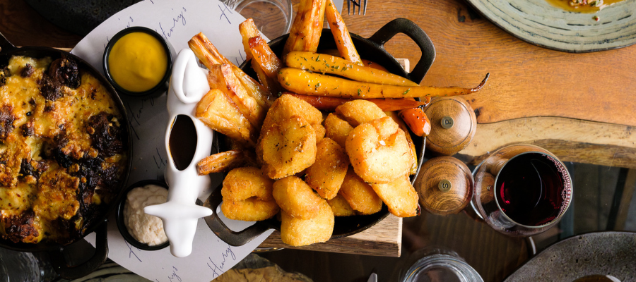 Henry's Festive food in the cotswolds