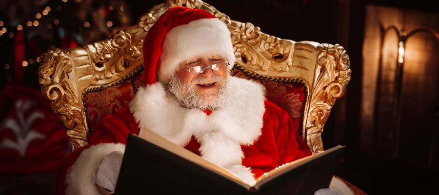 Corinium Museum meet Father Christmas in The Cotswolds