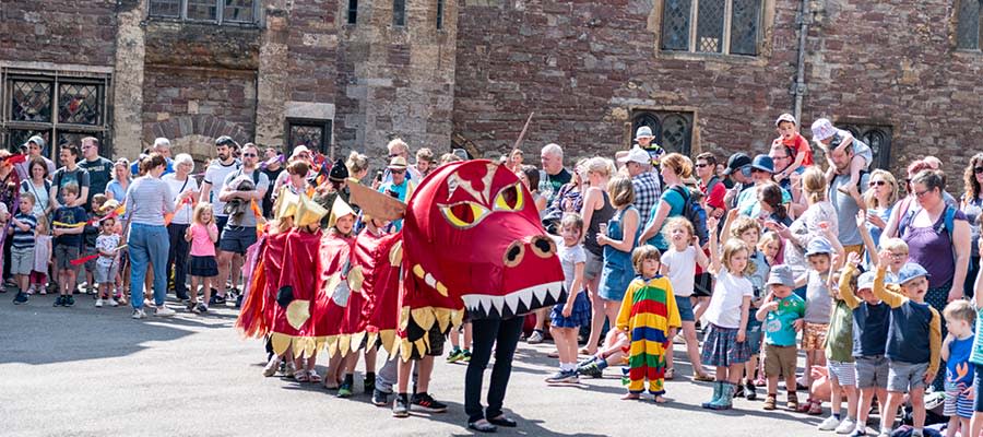 Easter fun at Berkeley Castle