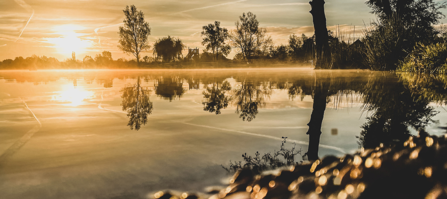 Lake 32 sunrise view