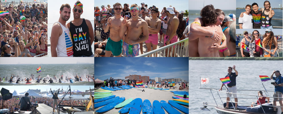 pride-on-the-beach-collage