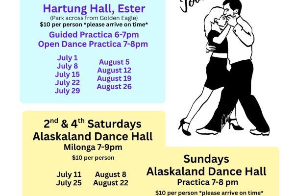 Saturday night Milonga (tango social dance)