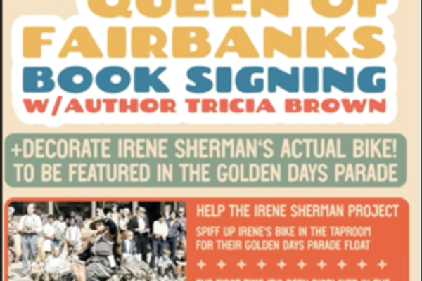 Queen of Fairbanks Book Signing and Float Decorating