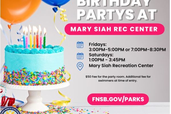 Birthday Parties at Mary Siah Recreation Center