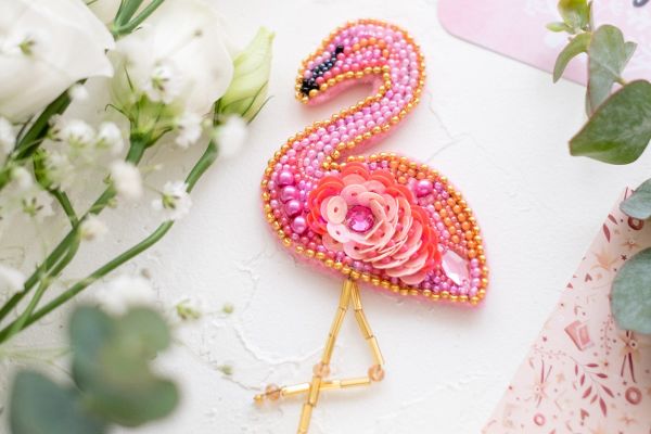 Bead Embroidery: Brooches