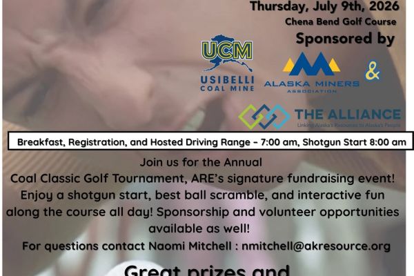 7th Annual Fairbanks Coal Classic Golf Tournament