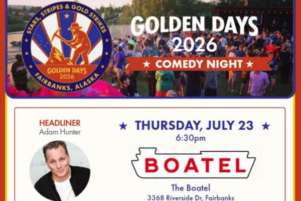 Golden Days Comedy Night with Adam Hunter