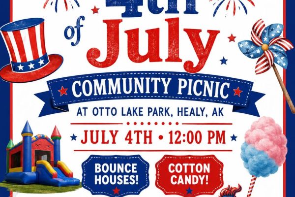 4th of July Community Picnic at Otto Lake in Healy