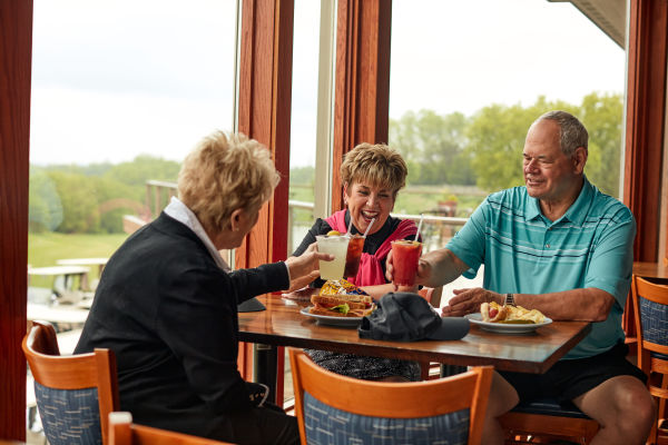 Highlands Restaurant & Lounge 289 overlooking The General Golf Course at Eagle Ridge