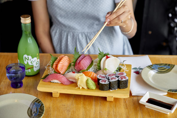 Sushi at Little Tokyo, Main Street Galena