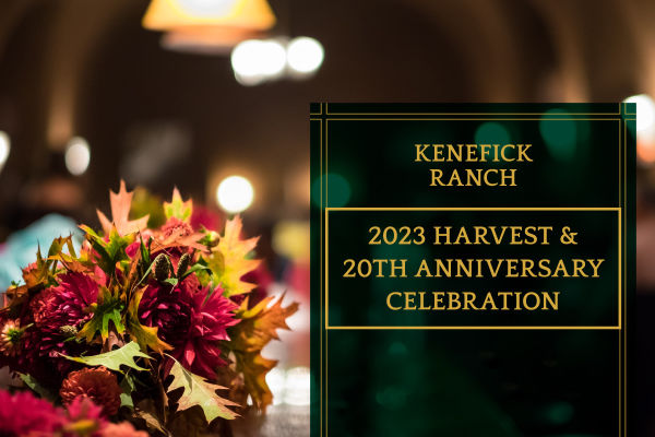 Kenefick Ranch Harvest Party poster