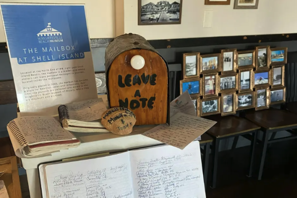 I Was Here: Wrightsville Beach Mailbox at Shell Island Pop-up