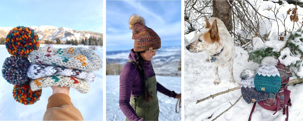Locally made in Steamboat, one-of-a-kind wool hats from Smeeny Beanies