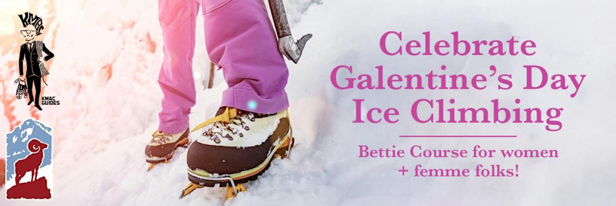 Galentines Ice Climbing