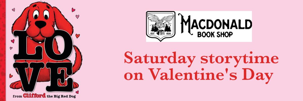 Macdonald Book Shop - Valentine's day