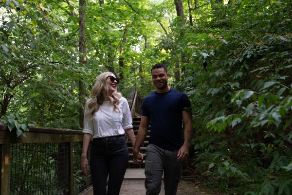 Indian Run Falls Couple