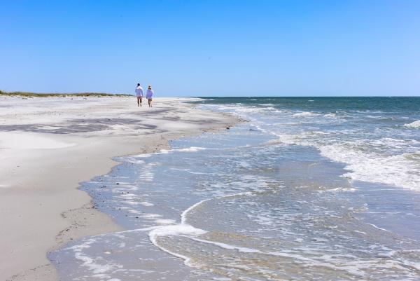 Walking on the Beaches of Ship Island