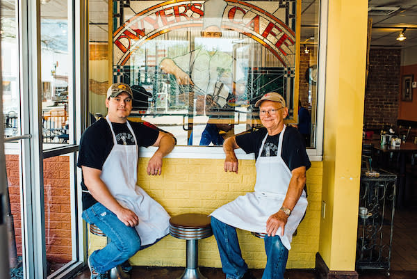 Dwyer's Cafe Father and Son